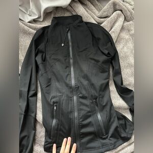 Black lulu lemon define jacket brand new.